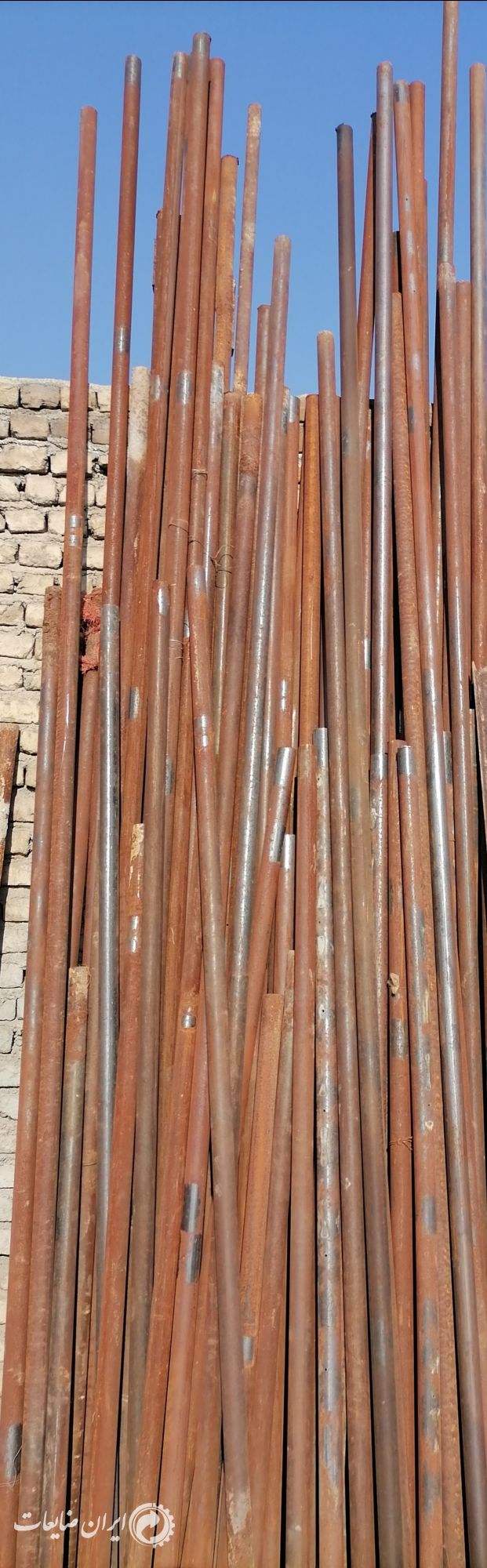فروش لوله داربست 6متری در حد نو
