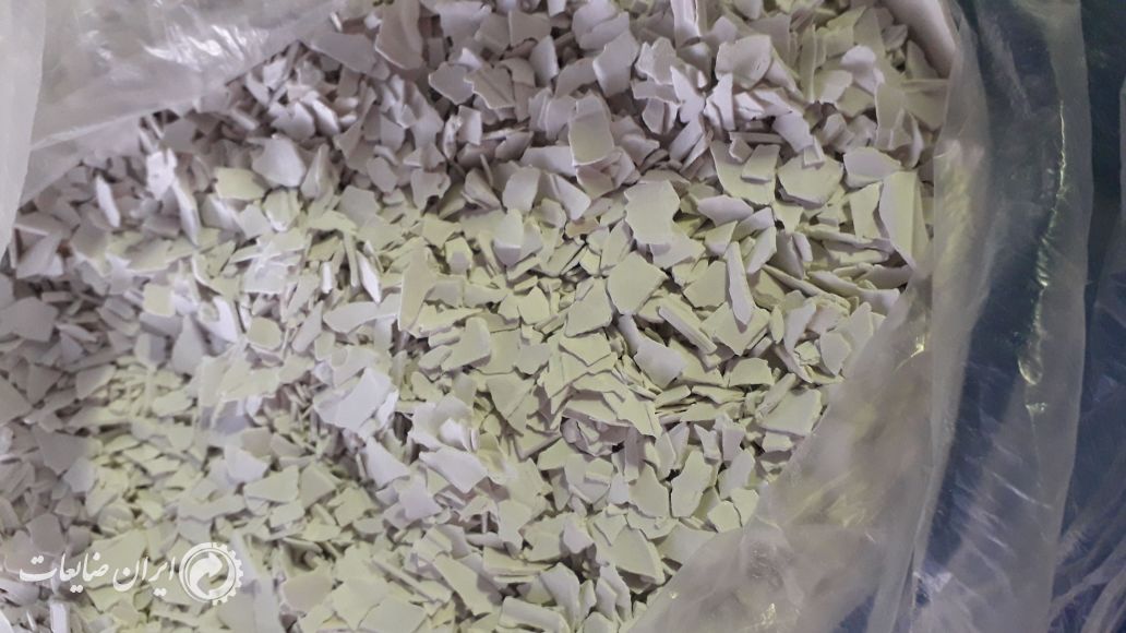 اسیابی pvc پرسینال(دیوار پوش) یکدست سفید اسیاب شده