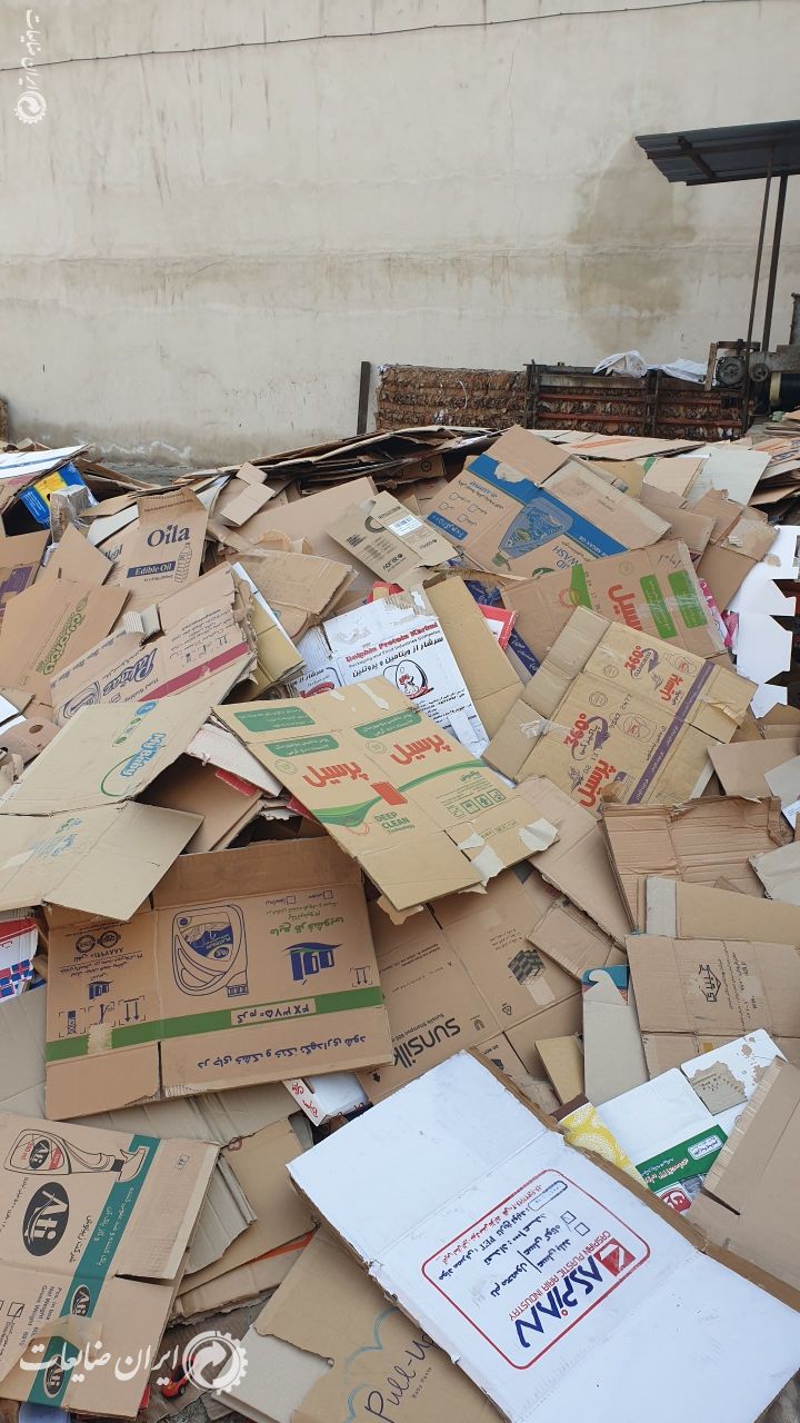 کارتن پرس شده