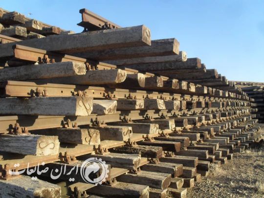 ریل دست دوم سالم بدون کجی ولب پریدگی