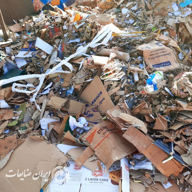 ضایعات کارتن یک دست