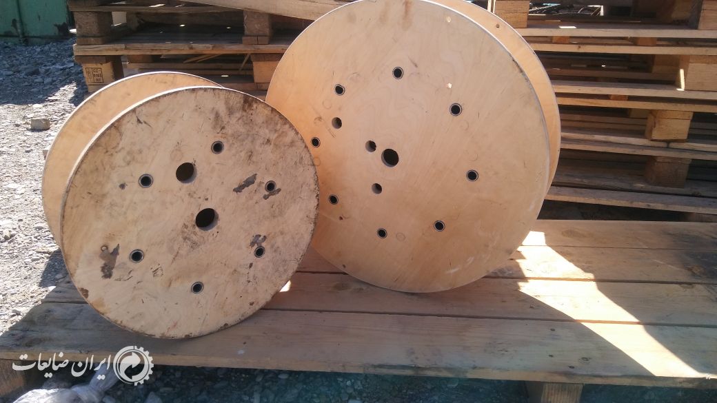 فروش 1000 عدد قرقره چوبی 50 و 65سانتی
