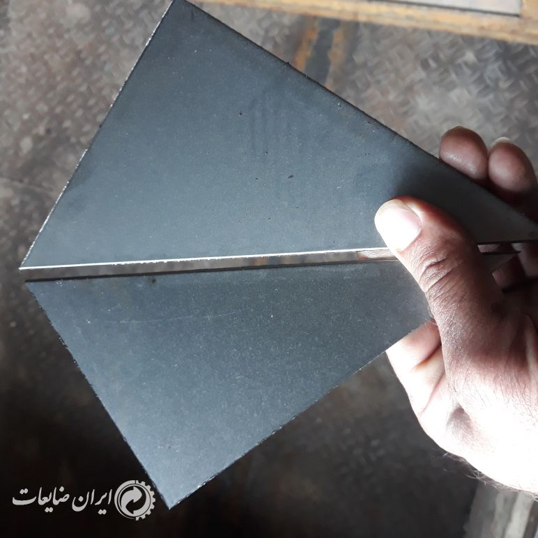 گوشه ورق روغنی ضخامت ۲ میل فوق کشش