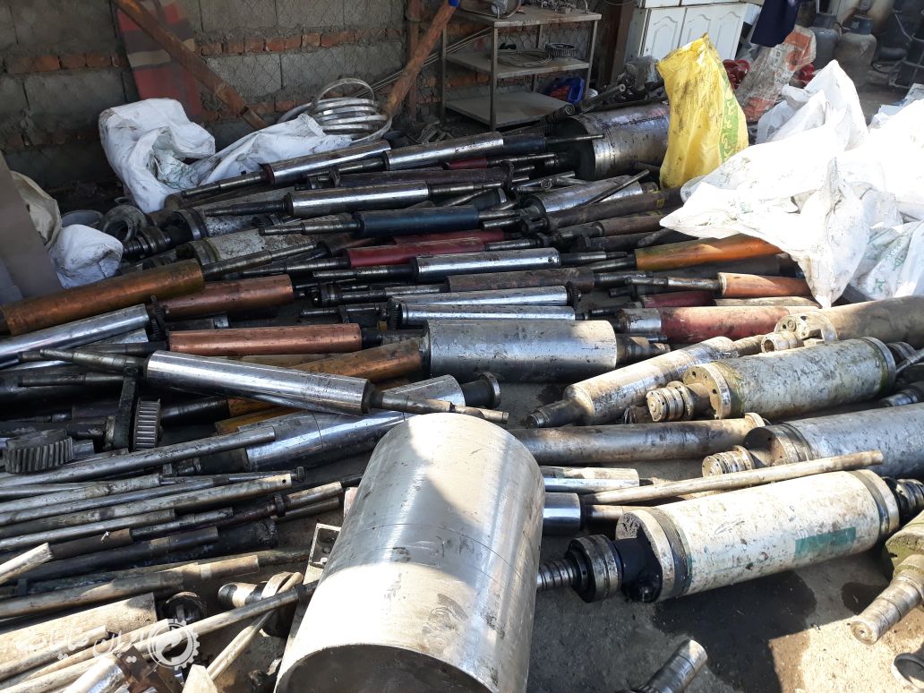 غلطک چرخ دنده و شفت فولادی