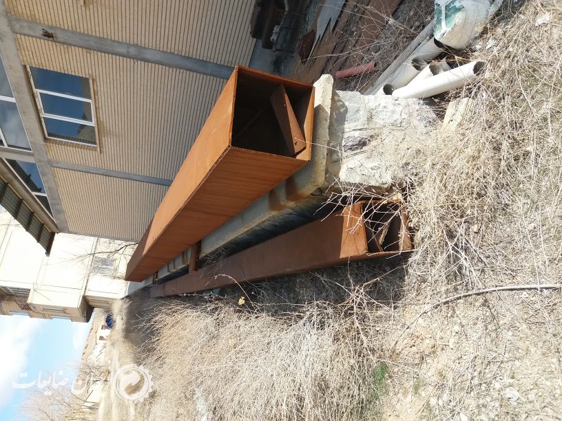 ستونهای فولادی جهت احداث سوله وساختمان