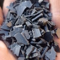 مواد سبدی مشکی آسیاب شده