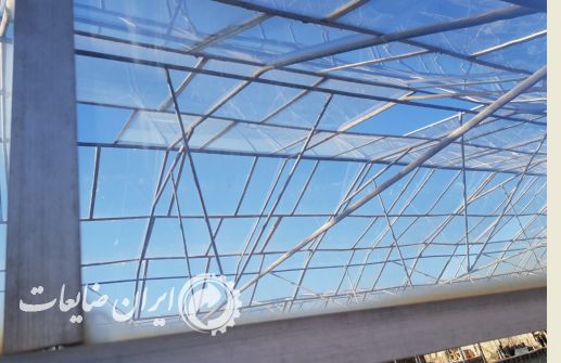 شیشه گلخانه به ابعاد یک تا دو متری