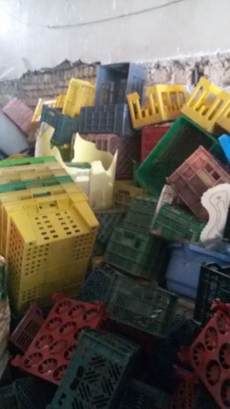 خریدار ضایعات سبد و پلاستیک درشت