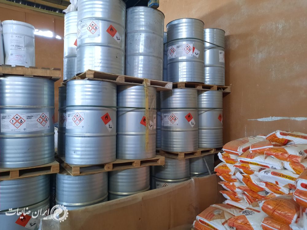 38بشکه پلی استر رزین تاریخ گذشته