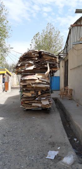 ضایعات مرکزی کارتن نایلون شرکتی وپلی امیدو...