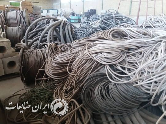 فروش 57 تن کابل برق