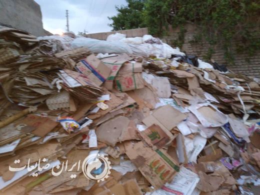 خرید کارتن و کاغذ وغیره..