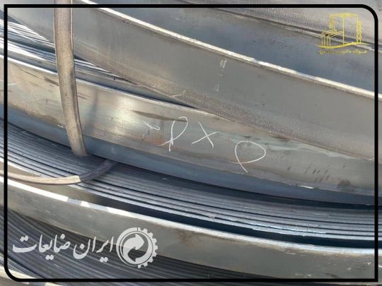 کناره ورق فولاد مبارکه