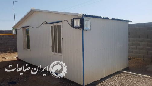 فروش کانکس 18 متری در حد نو. کف پارکت.واقع در شهرک صنعتی زاویه.