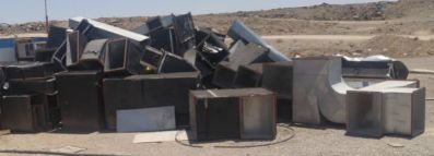 کانال صنعتی گالوانیزه ورق 0/6 ، 0/8