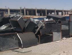 کانال صنعتی گالوانیزه ورق 0/6 ، 0/8