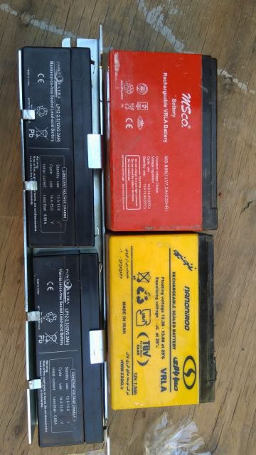 باطری 2/3  و 7/2 آمپر