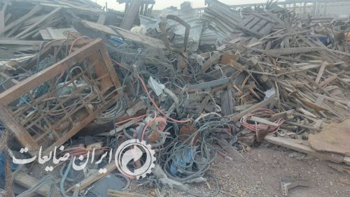 ۴۰۰تن ضایعات چوب