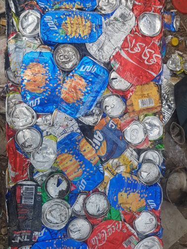 ضایعات آلومینیوم ظرفی و قوطی