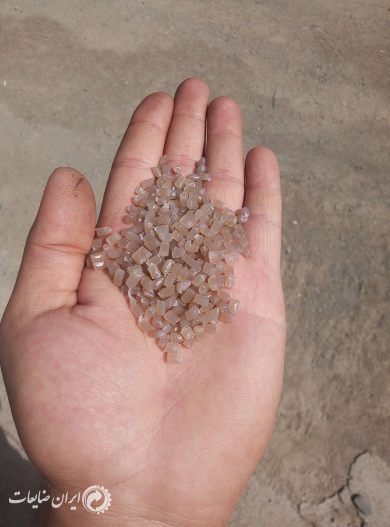 گرانول نایلون عسلی روشن شفاف توری 80 دوبل