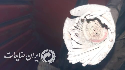 5 تن کابل مسی و آلومینیوم