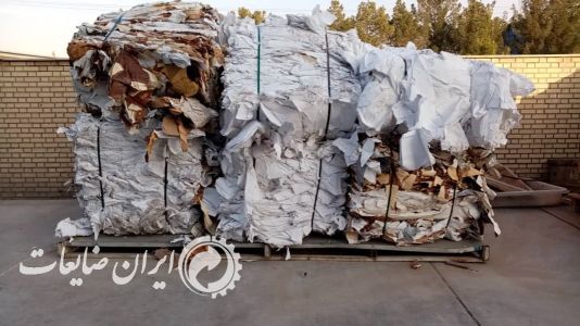 فروش ضایعات کاغذ دکور خام
