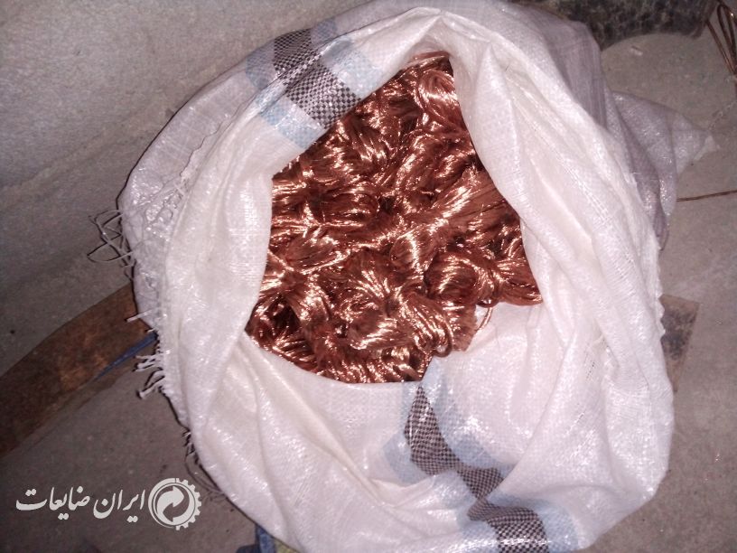 مس پوست کنده شده مفتولی وافشان