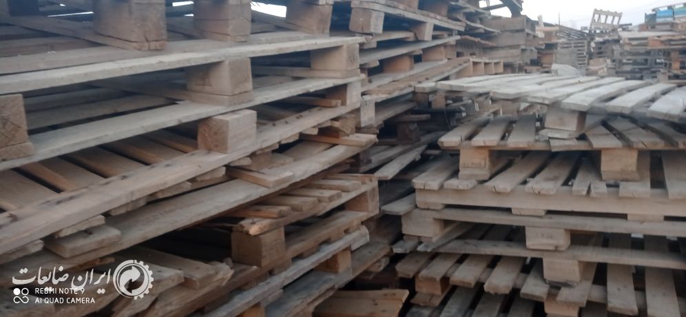 فروش حدود بیست تن پالت چوبی