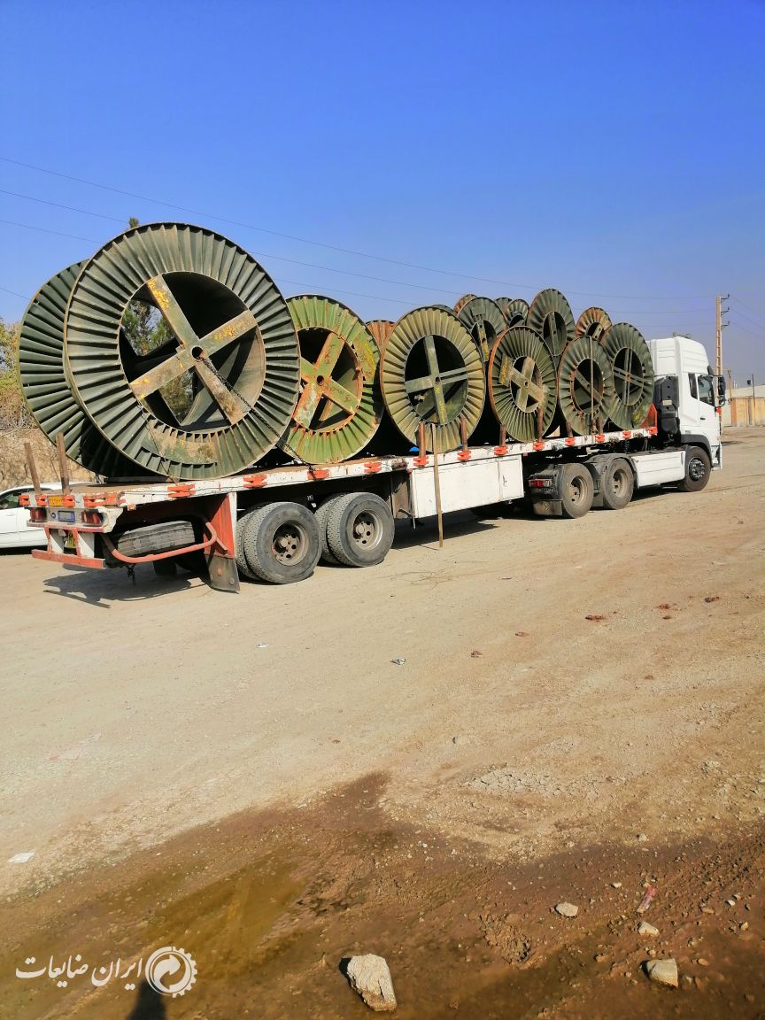 خرید انواع قرقرهای فلزی وچوبی کابل