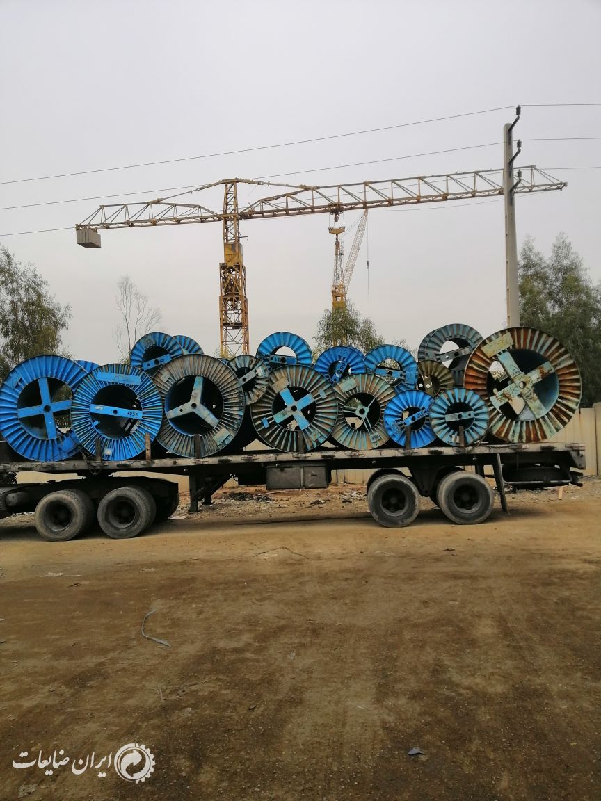 خرید انواع قرقرهای فلزی وچوبی کابل