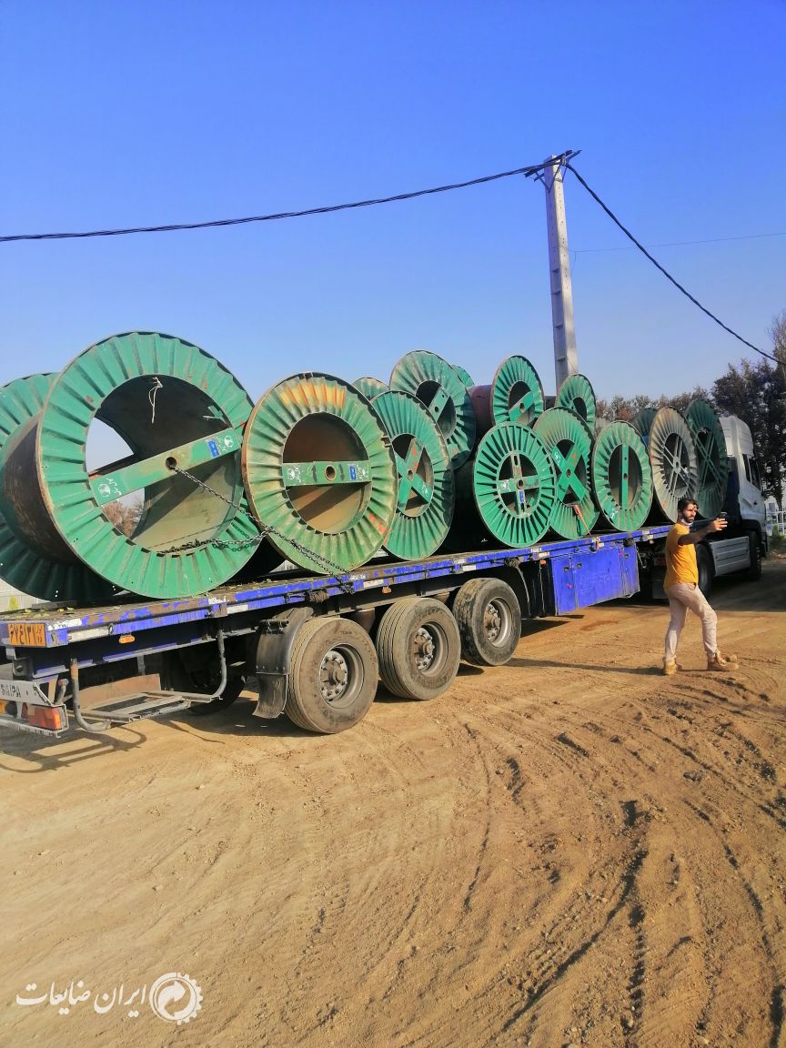 خرید انواع قرقرهای فلزی وچوبی کابل