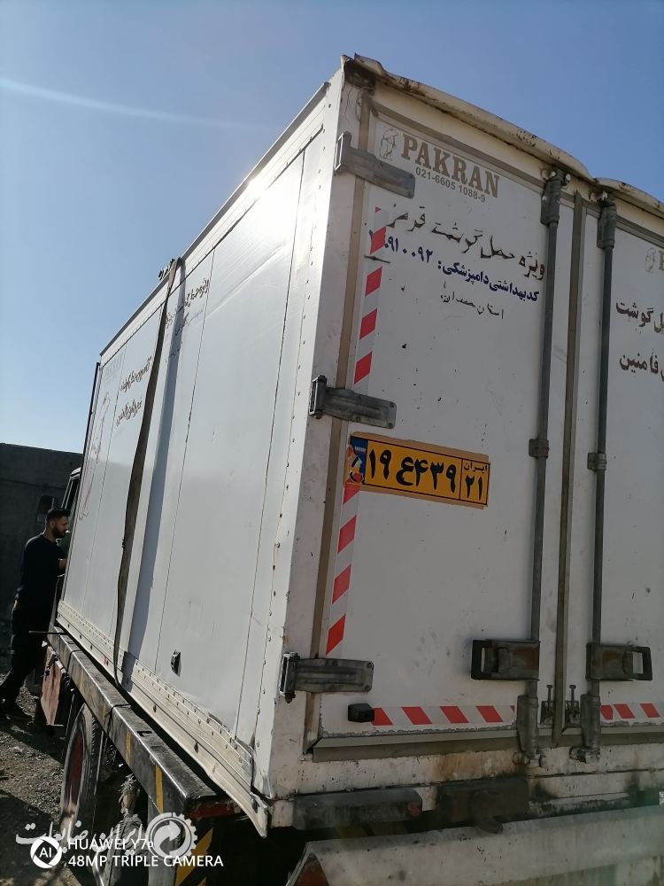 فروش یک عدد یخچال حمل گوشت سالم بدون موتور