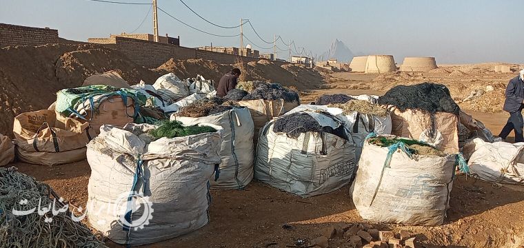 فروش پلی استر(تور ماهیگیری) تمیز بدون طناب