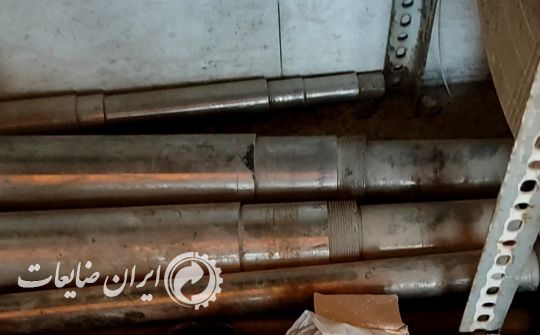 فروش تعدادی فلنج، شیر و شافت استیل