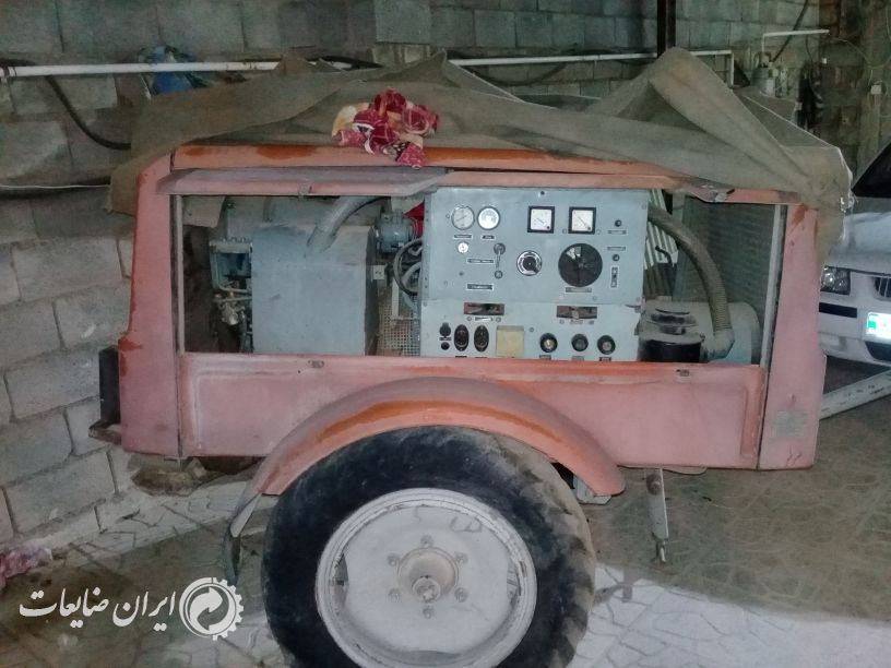 فروش یک دستگاه دیزل جوش