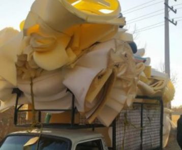 خریدار انواع ضایعات ابر و اسفنج