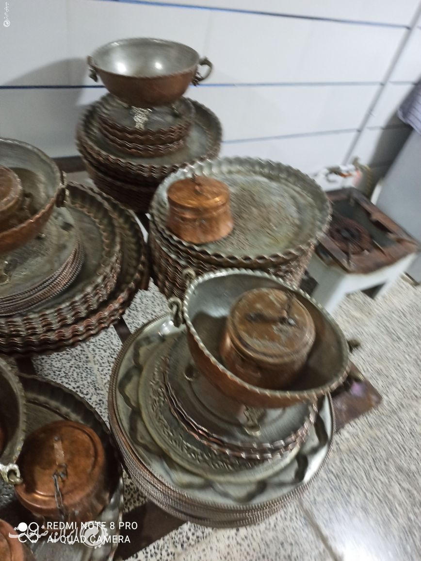 سینی و ظروف مسی