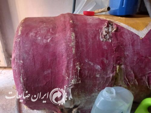 ضایعات آهن و منبع دوجداره