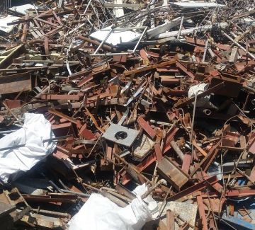 خریدار ضایعات اهن و فلزات رنگی