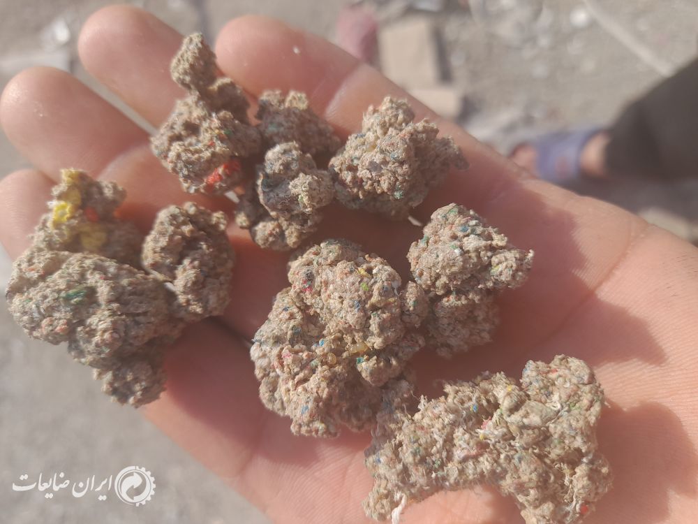 گونی آسياب شور کندر شده