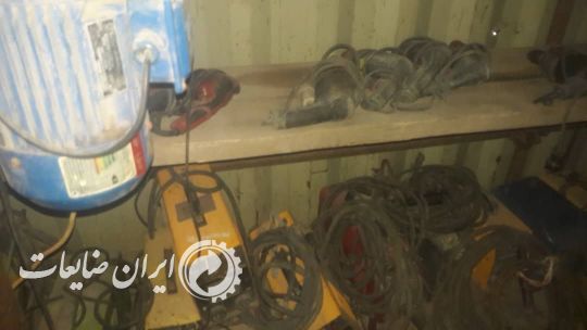 فروش لوازم کارگاهی شامل موتور جوش دریل