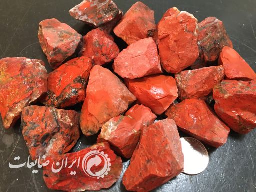 فروش سنگ جاسپر قرمز عقیق و نیمه عقیق