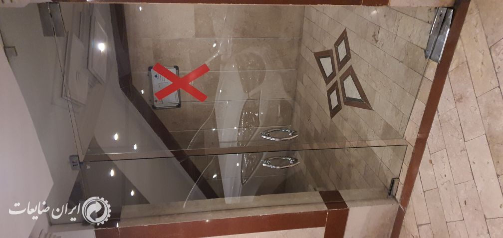 فروش درب دولنگه شیشه میرال