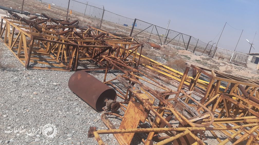 فروش ضایعات اهن آلات و قطعات ماشین الات سنگین و سبک