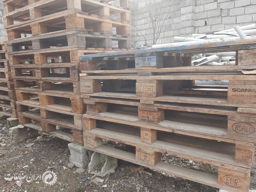 فروش‌پالت‌چوبی‌سالم‌مصرفی120×80
