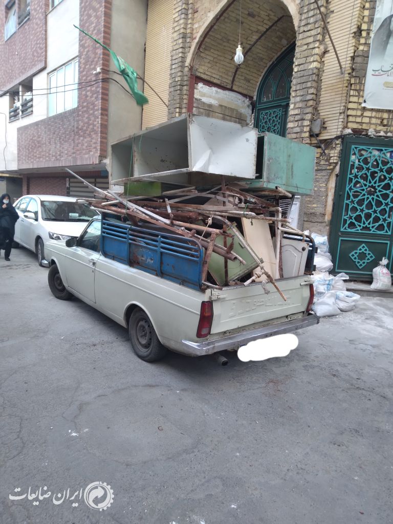 خریدار ضایعات آهن آلومینیوم چدن مس برنج
