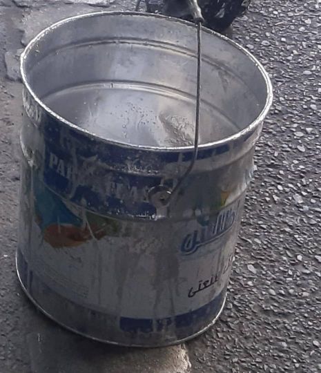 فروش سطل رنگ 20کیلویی آهنی و پلاستیکی