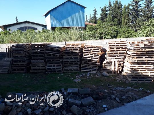 فروش پالت چوبی سایز 95 در 110