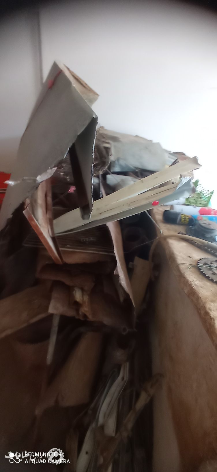 فروش ضایعات آهن ،لاک ،حلب،آلومینیوم،پت