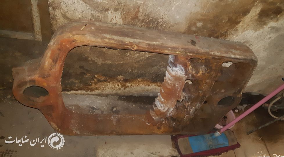 پره دیگ موتورخانه چدنی